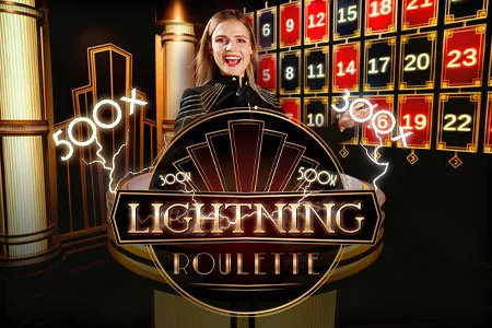 Spelthumbnail Lightning Roulette — voorbeeldillustratie